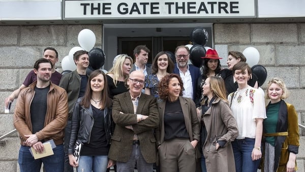 New Gate Theatre Director Selina Cartmell (front row, centre) is joined by writers, directors and performers from her 2017-2018 season, announced today.