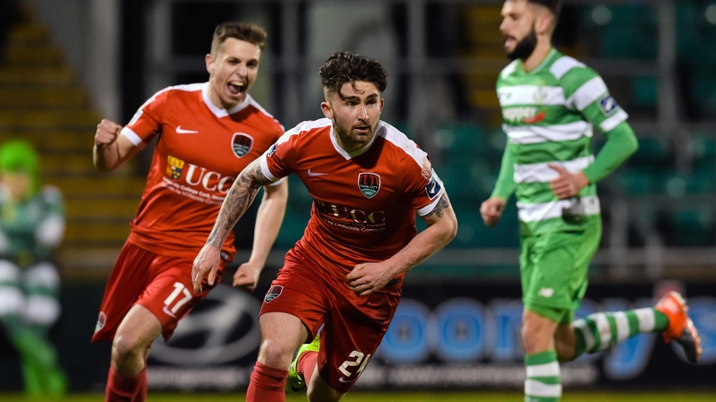 Cork beat Shamrock Rovers in Tallaght in a league tie in March