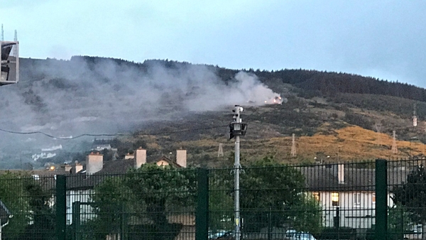 Three units of Dublin Fire Brigade are at the scene