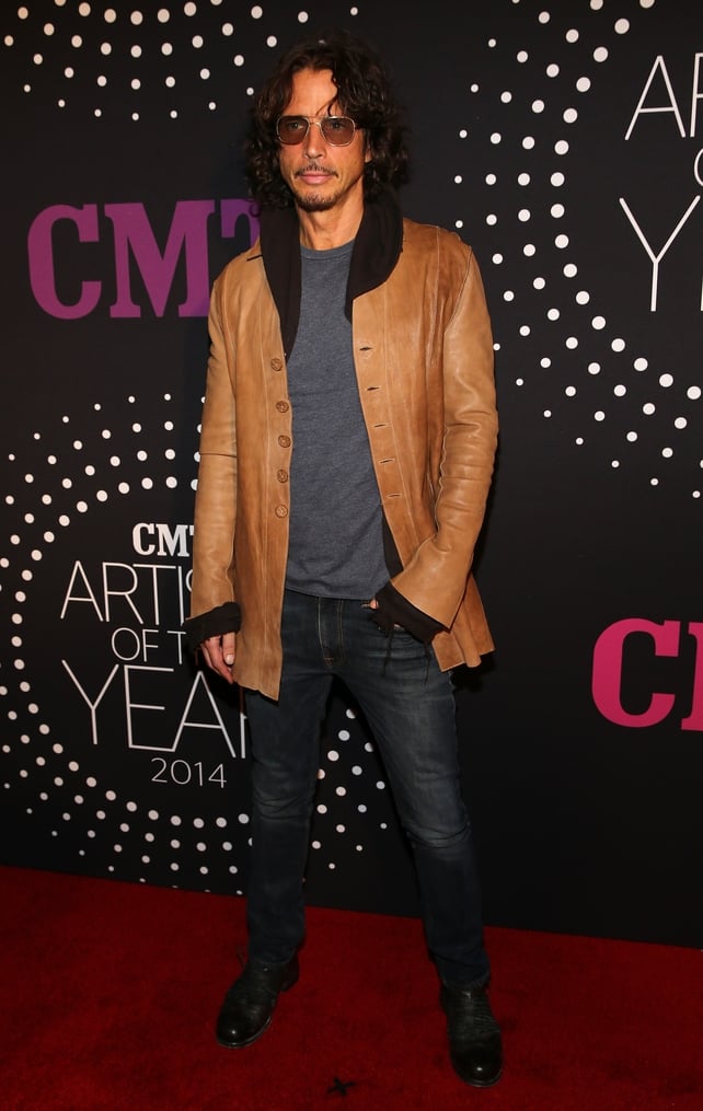 In 2014, Cornell attended the CMT Artists of the Year at the Schermerhorn Symphony Center in 2014 donning long curly hair, sunglasses and rock star good looks.