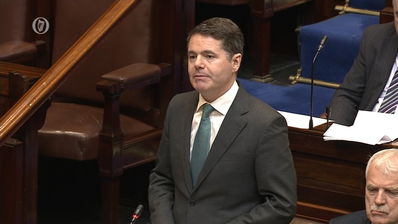 Paschal Donohoe says looking forward to making progress on Greek debt