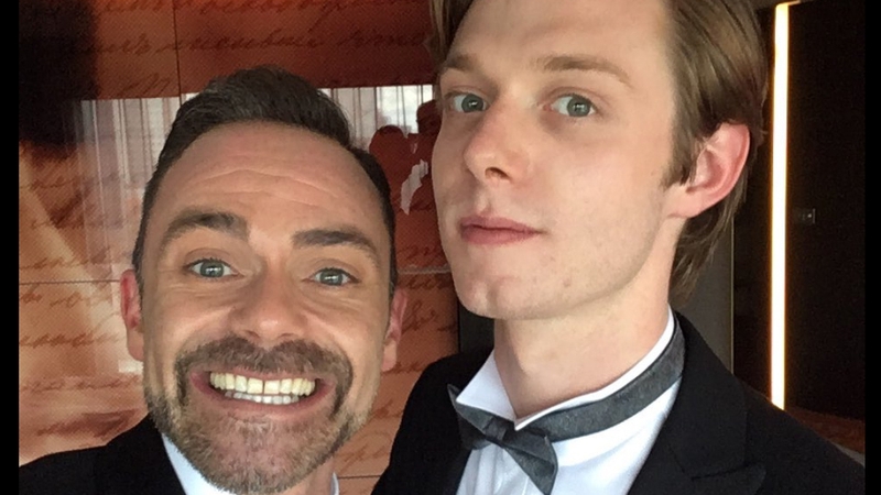 Coronation Street stars Daniel Brocklebank and Rob Mallard, image via Daniel Brocklebank/Twitter
