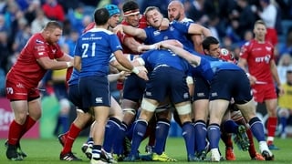 Leinster trail Scarlets at the RDS