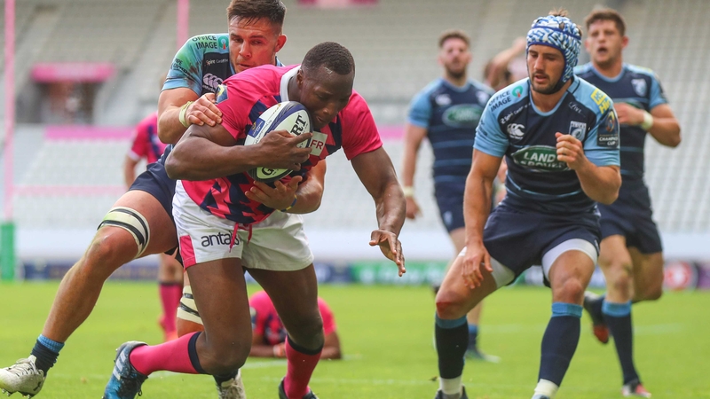 Sekou Macalou scores his sides fourth