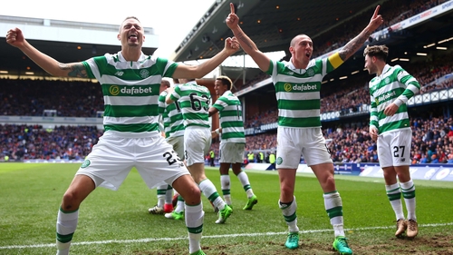 Mikael Lustig (L) and Scott Brown
