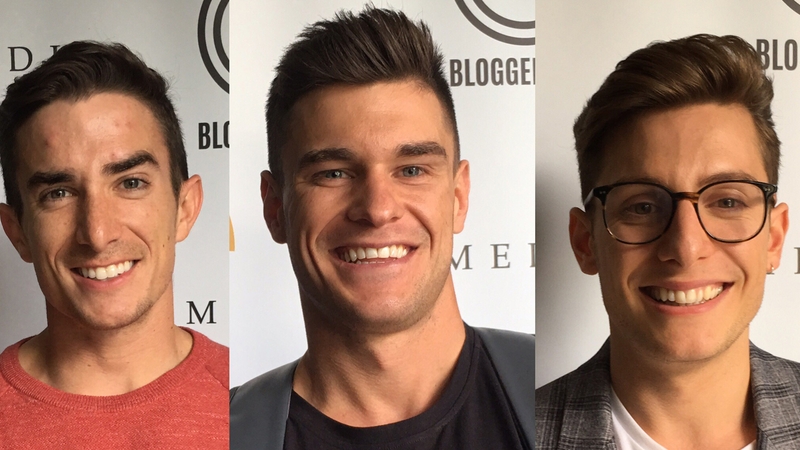 Influencers Maxx Chewning, Rob Lipsett and Riyadh Khalaf