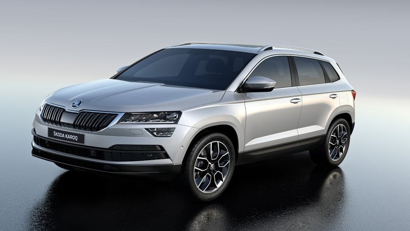 The Skoda Karoq looks like a smaller Kodiaq.