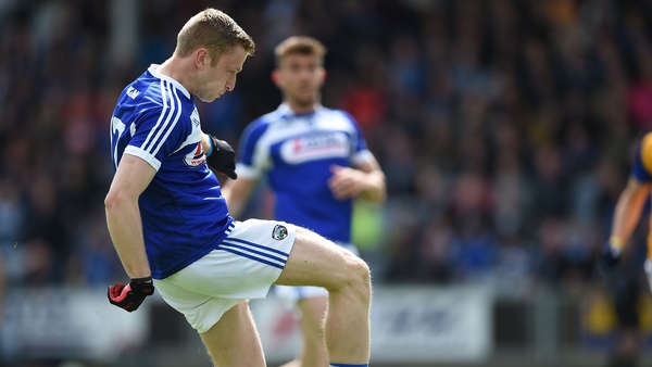 Laois' Paul Kingston fired home two goals for the victors