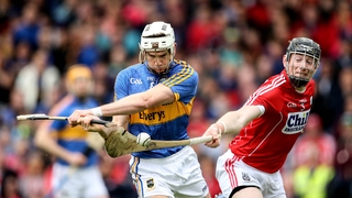 Tipperary's Brendan Maher and Damian Cahalane of Cork