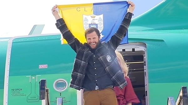 John Burke at Shannon Airport