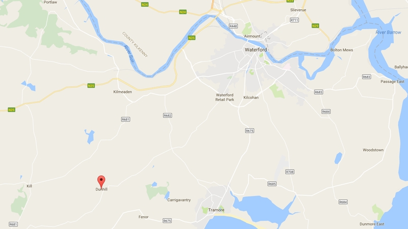 The incident happened near the village of Dunhill, Co Waterford