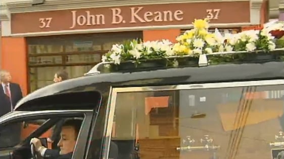 John B Keane Funeral (2002)