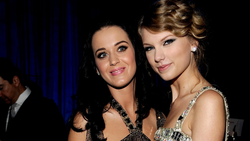 Before the feud: Katy Perry and Taylor Swift