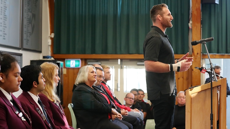 New Zealand captain Kieran Read