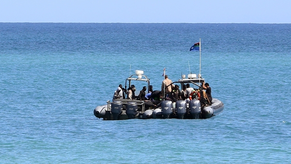 The incident off Libya is believed to be the first migrant shipwreck of 2018 (file pic)