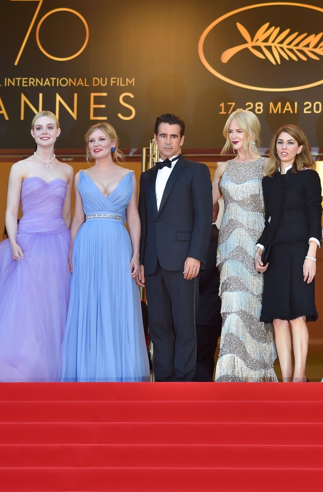 Day Eight - Wednesday May 24:
'The Beguiled' cast look super stylish with genius director Sofia Coppola. Blessed is Colin Farrell...