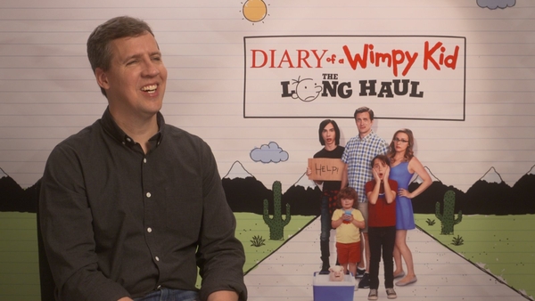 Author Jeff Kinney - "I was thrilled when I found out that the book was going to be translated into Irish because my heritage comes from Ireland"