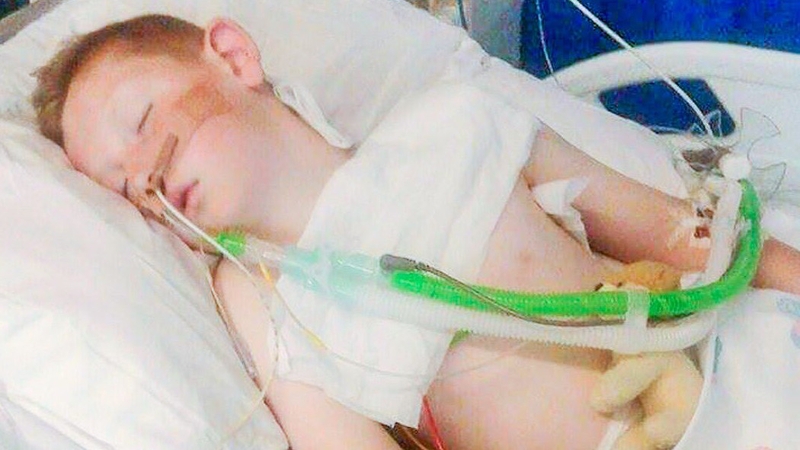 Cameron Dickson remains in a critical condition