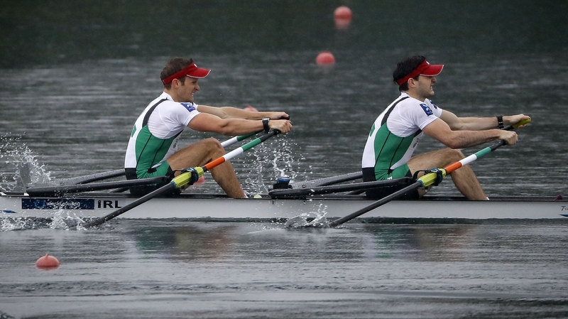 Gary and Paul O'Donovan always looked in control as they qualified