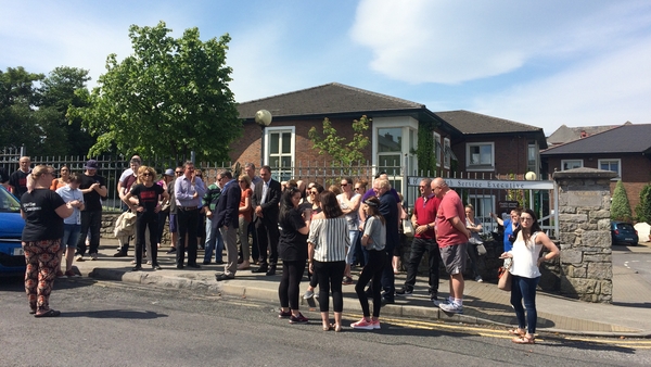 Protest organised by the Our Voice, Their Future group