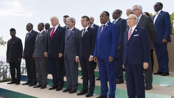 "Group of Seven leaders will pressure U.S. President Donald Trump at a summit this week on tariffs he has imposed," French President Emmanuel Macron said on Thursday.