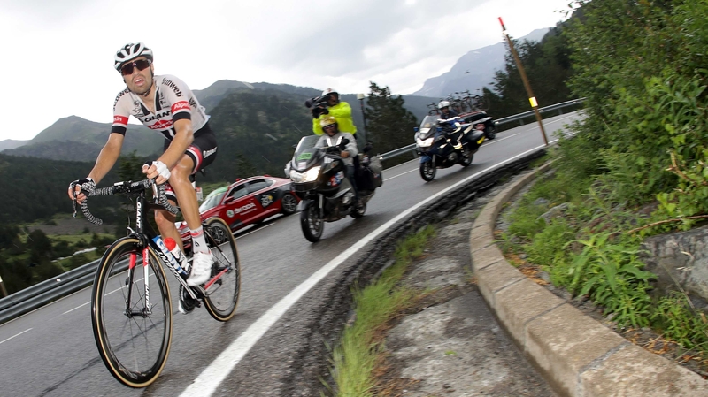 Dumoulin will be hoping to win the Giro on Sunday's final time trial