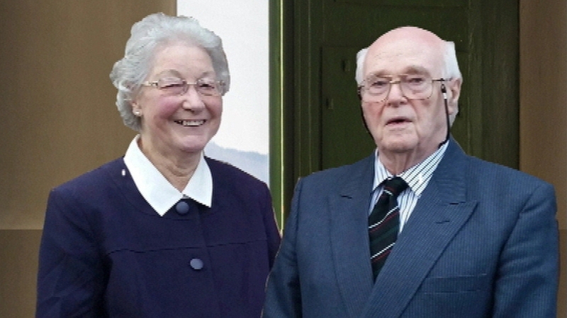 The bodies of Michael and Marjorie Cawdery, both aged 83, were found in their home by a relative on Friday afternoon