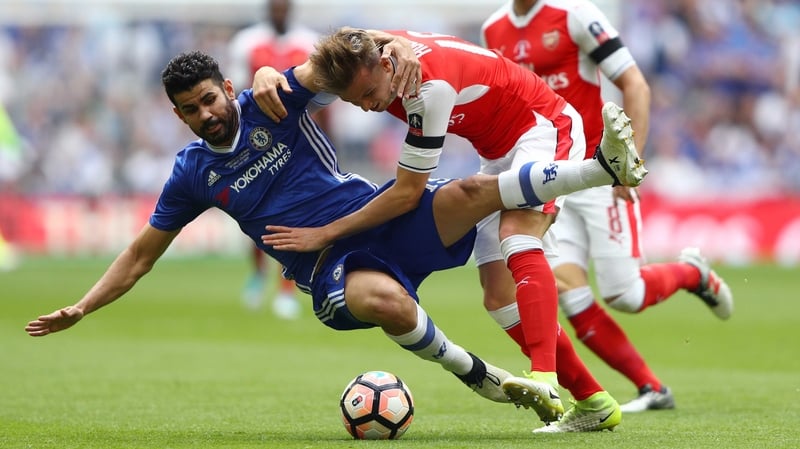 Diego Costa seems to enjoy facing Arsenal
