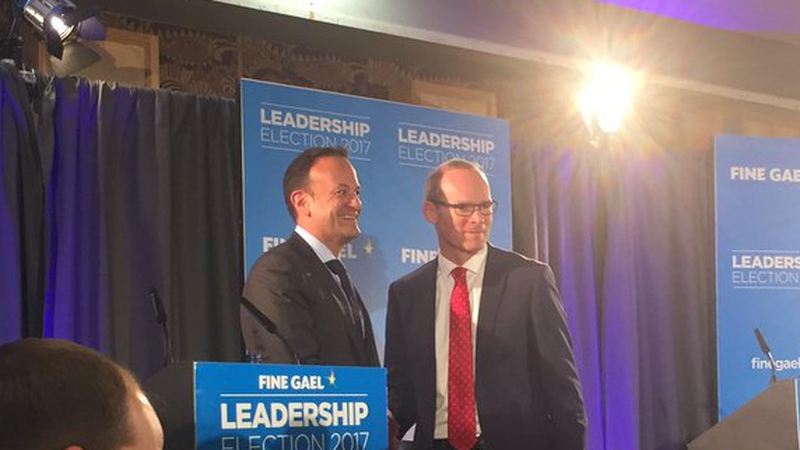 Leo Varadkar and Simon Coveney are on the campaign trail in Galway