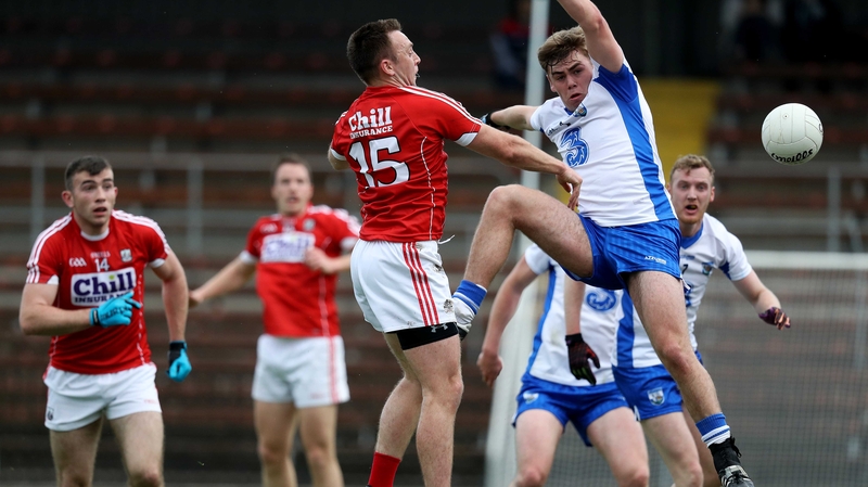 Cork's Paul Kerrigan scores the first goal of the game