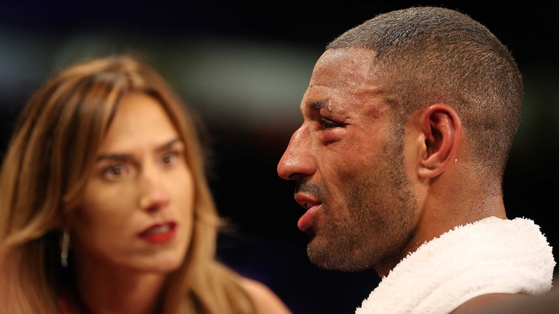 Kell Brook after his defeat to Errol Spence Jr