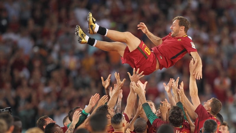 Francesco Totti has joined the board at Roma