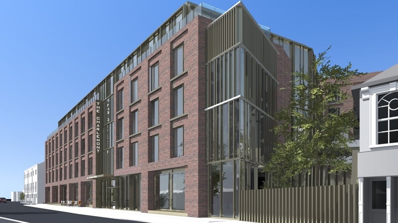 The new Clayton Hotel Charlemont St in Dublin 2 is currently under construction