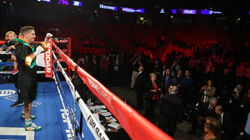 Michael Conlan takes the plaudits after his win over Alfredo Chanez