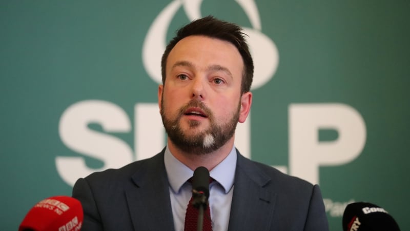 SDLP leader Colum Eastwood (above) and Micheál Martin will announce the partnership later this week