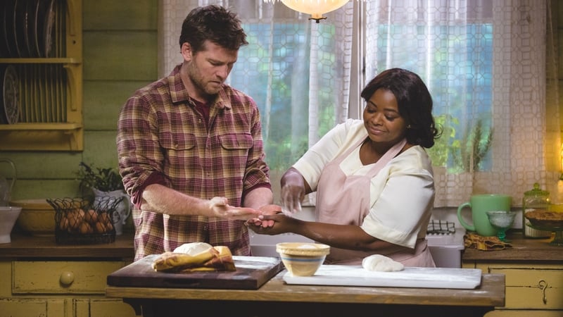 Sam Worthington and Octavia Spencer in The Shack