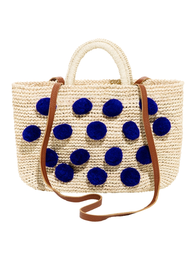 While we dream of holidaying in Sicily, let's check out this amazing Sicilian-inspired pompoms basket! Ideal for this Summer's markets.