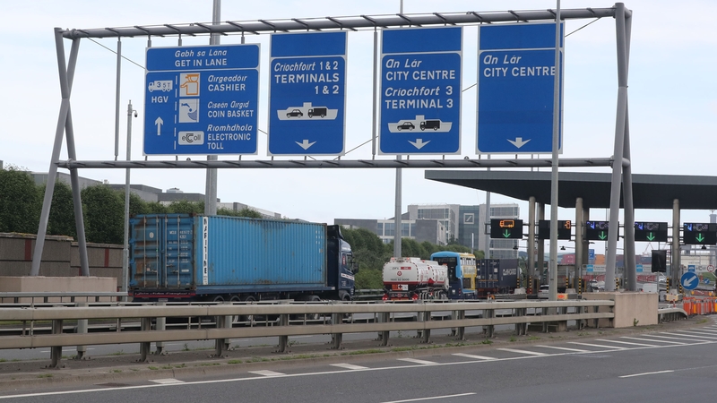 A ban on five axle trucks in Dublin city was introduced in 2007 following the opening of the port tunnel