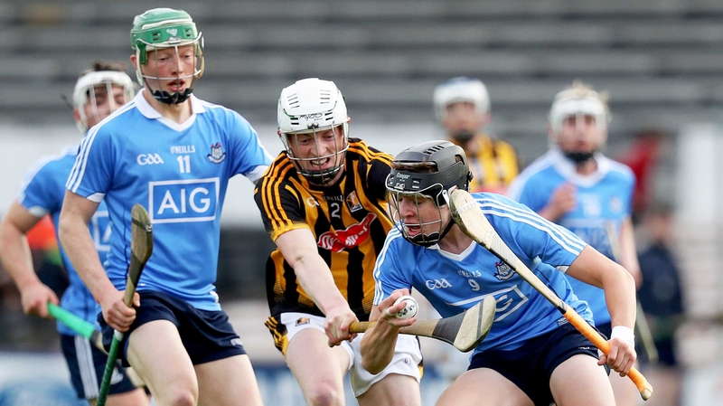 Kilkenny's Michael Cody clashes with Donal Burke of Dublin at Nowlan Park