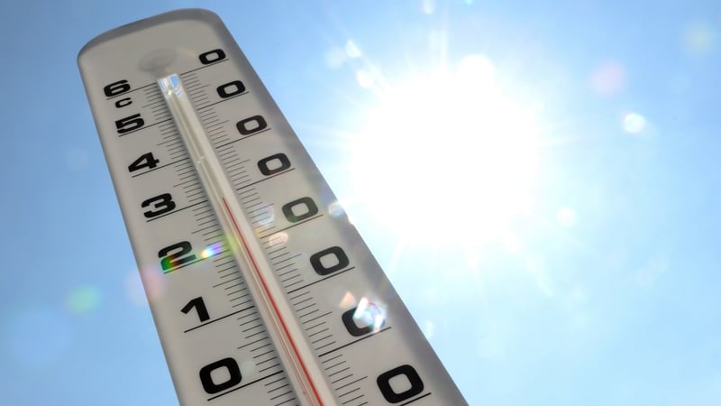 The warning will be in effect from midday until 6pm on Wednesday evening