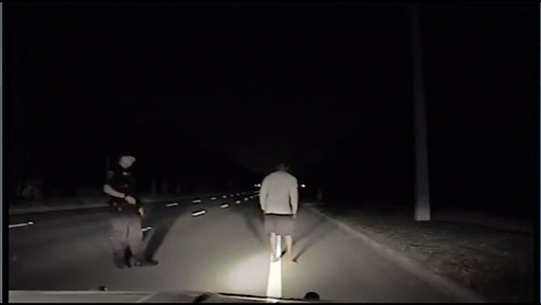 Officers described Tiger Woods as being co-operative despite his confused state