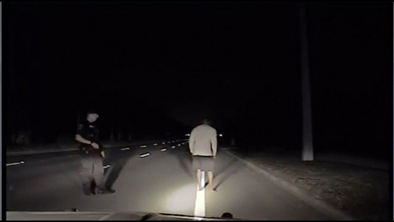 Officers described Tiger Woods as being co-operative despite his confused state