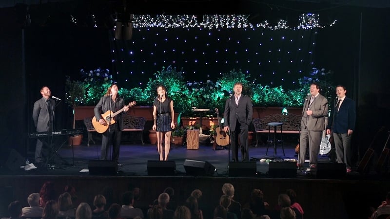 Russell Crowe's band The Indoor Garden Party playing Olympia Theatre