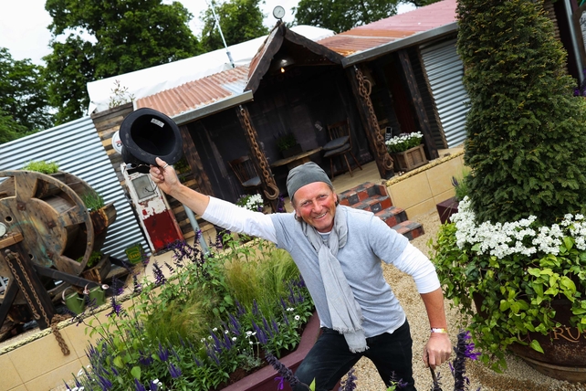 All his hard work has paid off and Des Kingston is the Super Garden 2017 winner