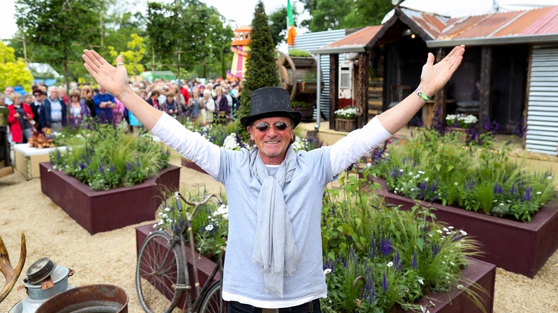 Super Garden 2017 winner Des Kingston