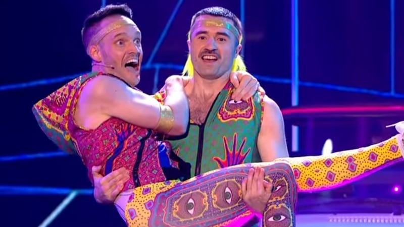 Lords of Strut - Practised their routine "all day"