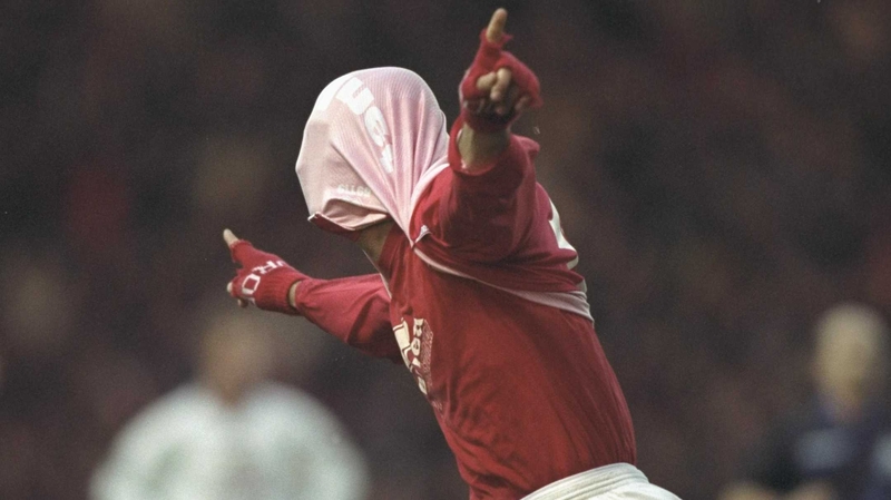 Fabrizio Ravanelli in his playing days at Middlesbrough