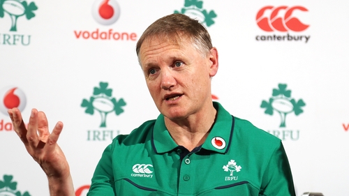 Joe Schmidt at a press conference in Carton House this week.
