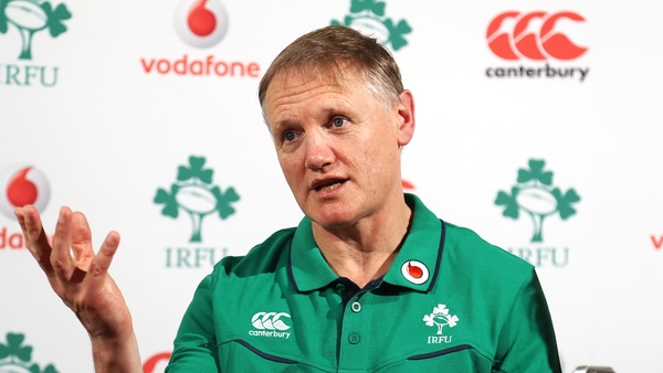 Joe Schmidt at a press conference in Carton House this week.