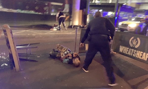 The three attackers were shot dead by London police (Pic: Gabrielle Sciotto)